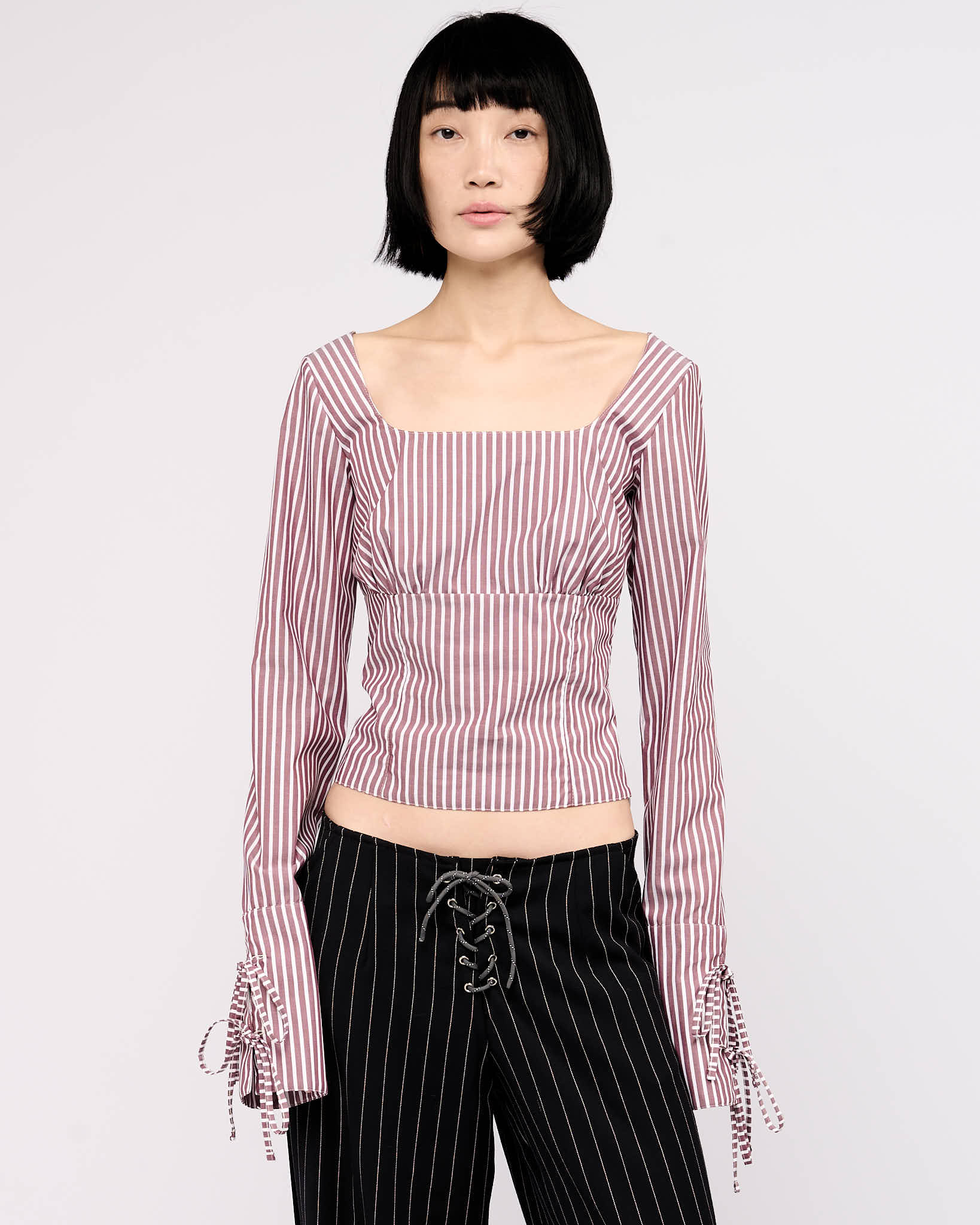 Item 26-0029 / Mae Top II (Striped))