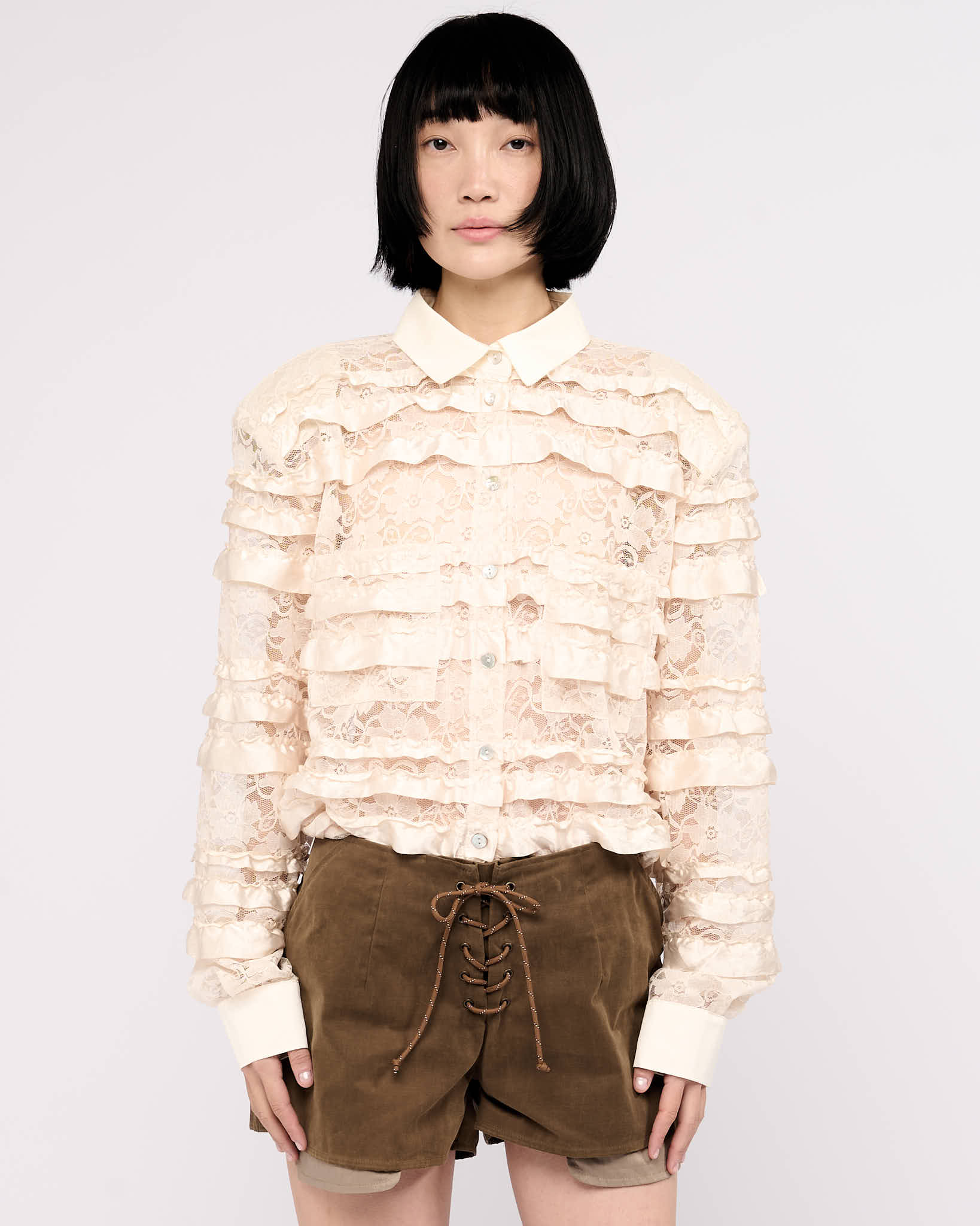 Item 26-0023 / Artemisia Shirt III (Lace)