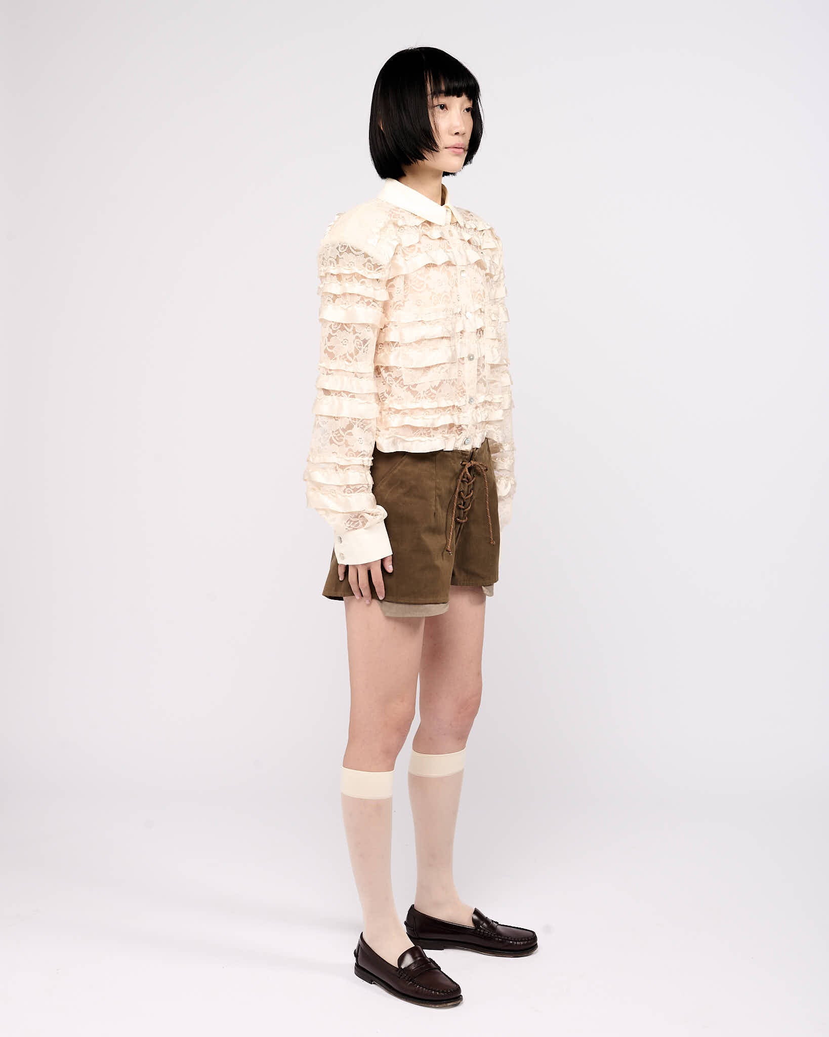 Item 26-0023 / Artemisia Shirt III (Lace)