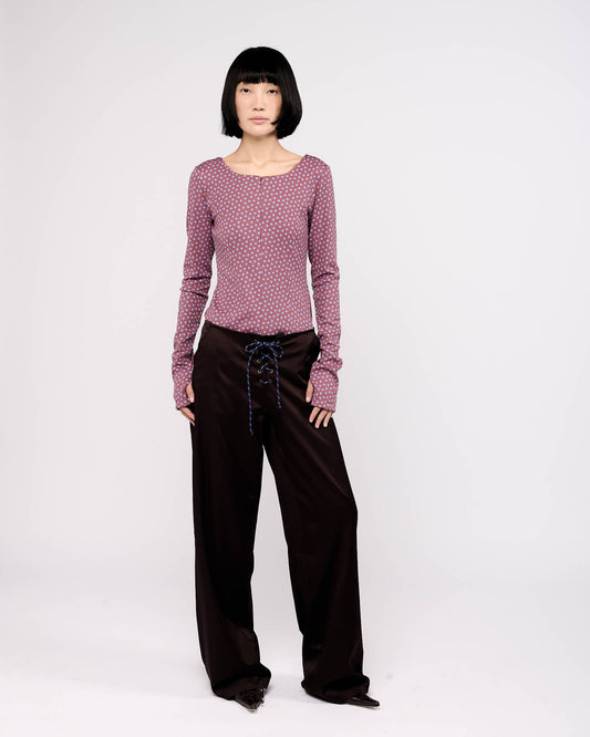 Item 26-0027 / Sade Top I (Bluette Pois)