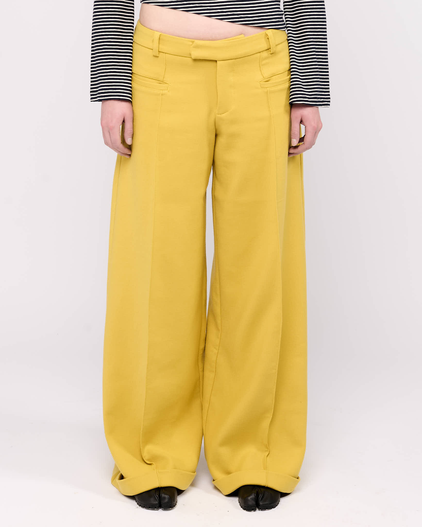 Item 26-0038 / Greta Trousers I (Lemon)
