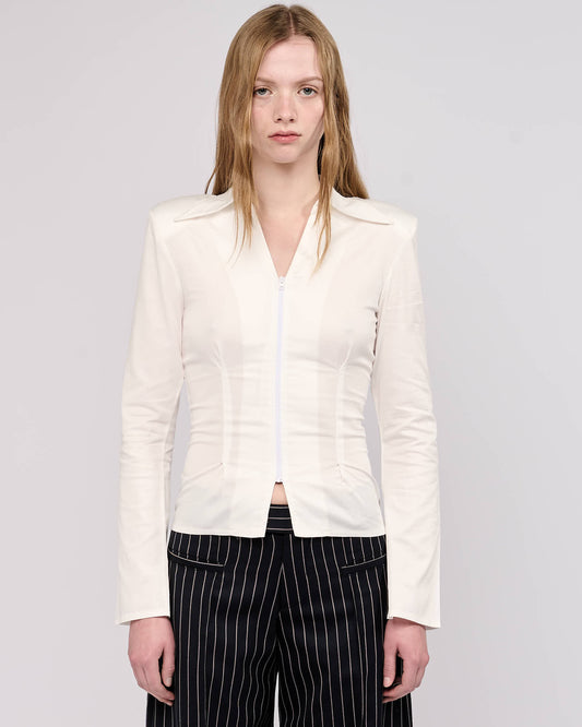 Item 26-0025 / Giorgina Shirt I (White)