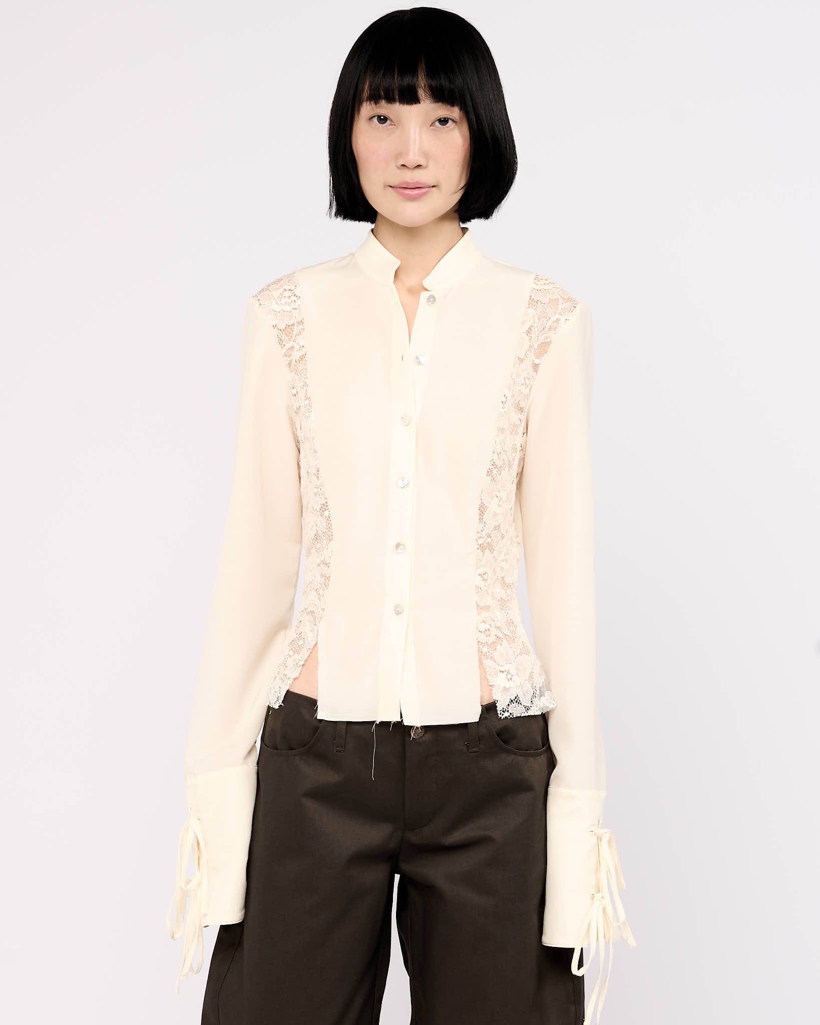 Item 26-0031 / Phoebe Shirt II (Lace)