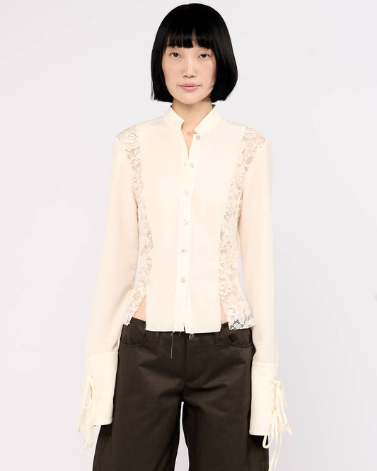 Item 26-0031 / Phoebe Shirt II (Lace)