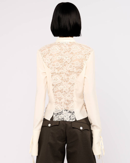 Item 26-0031 / Phoebe Shirt II (Lace)