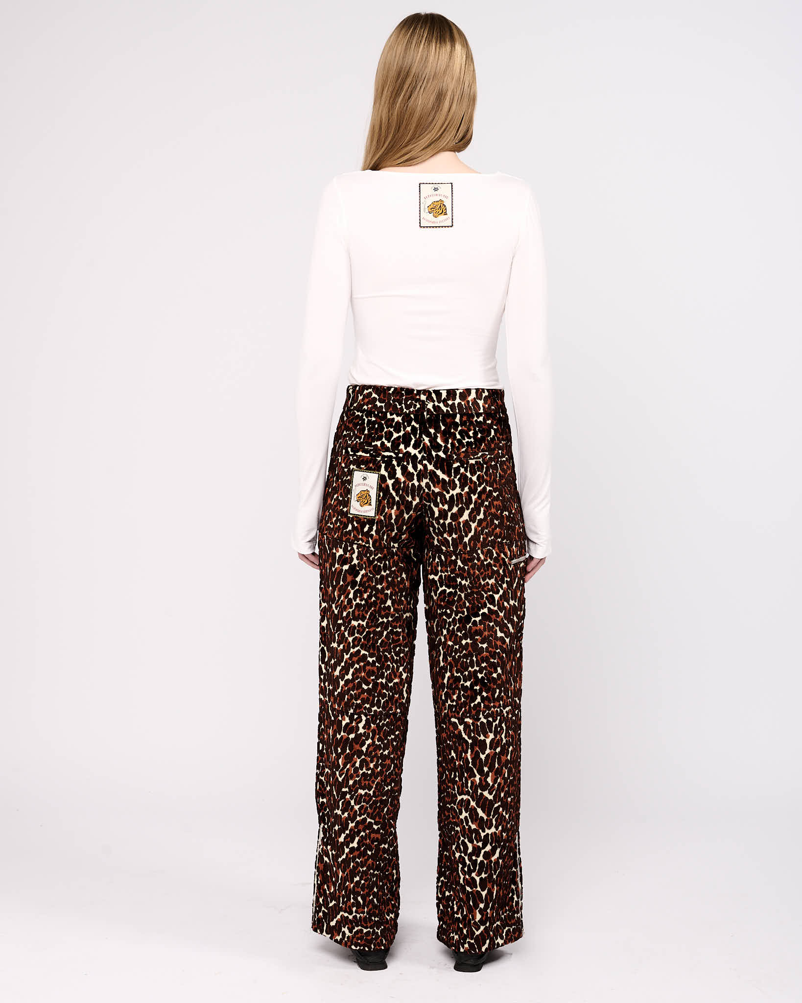 Item 26-0039 / Aida Trousers I (Leopard)