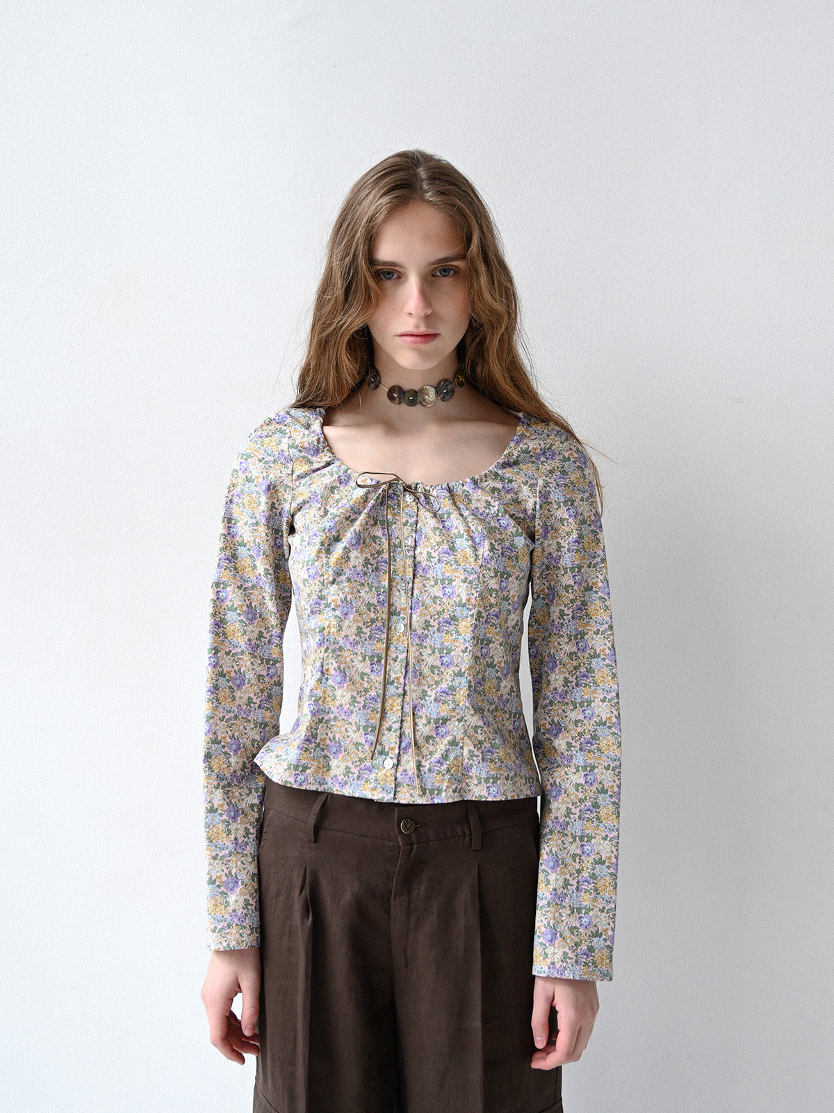 Item 26-007 / Nina Top II (Bloomy)