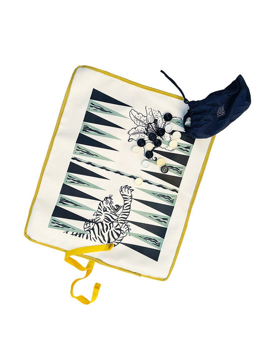 Backgammon, front view, travel, unique, game