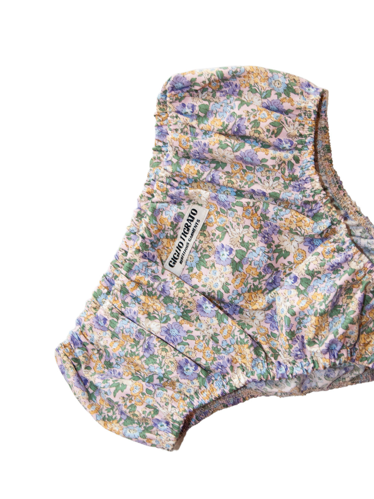 SOMBRERO CULOTTE IN BLOOMY PURPLE COTTON