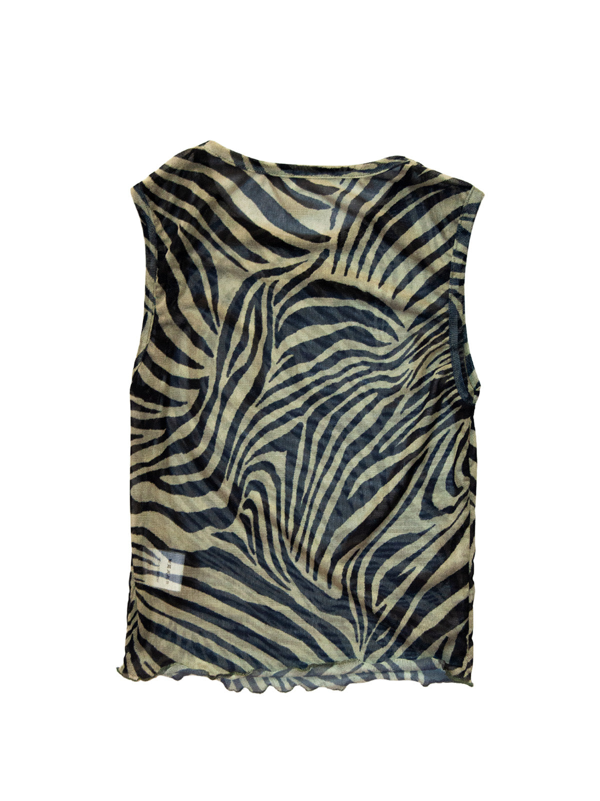 MAUI TOP IN TIGER MESH