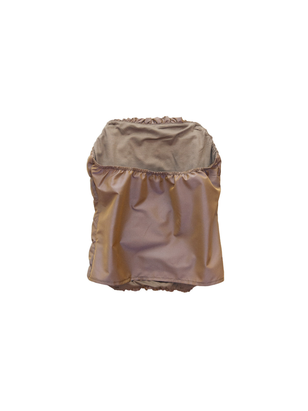 MILO TOP IN MUD TAFFETÀ