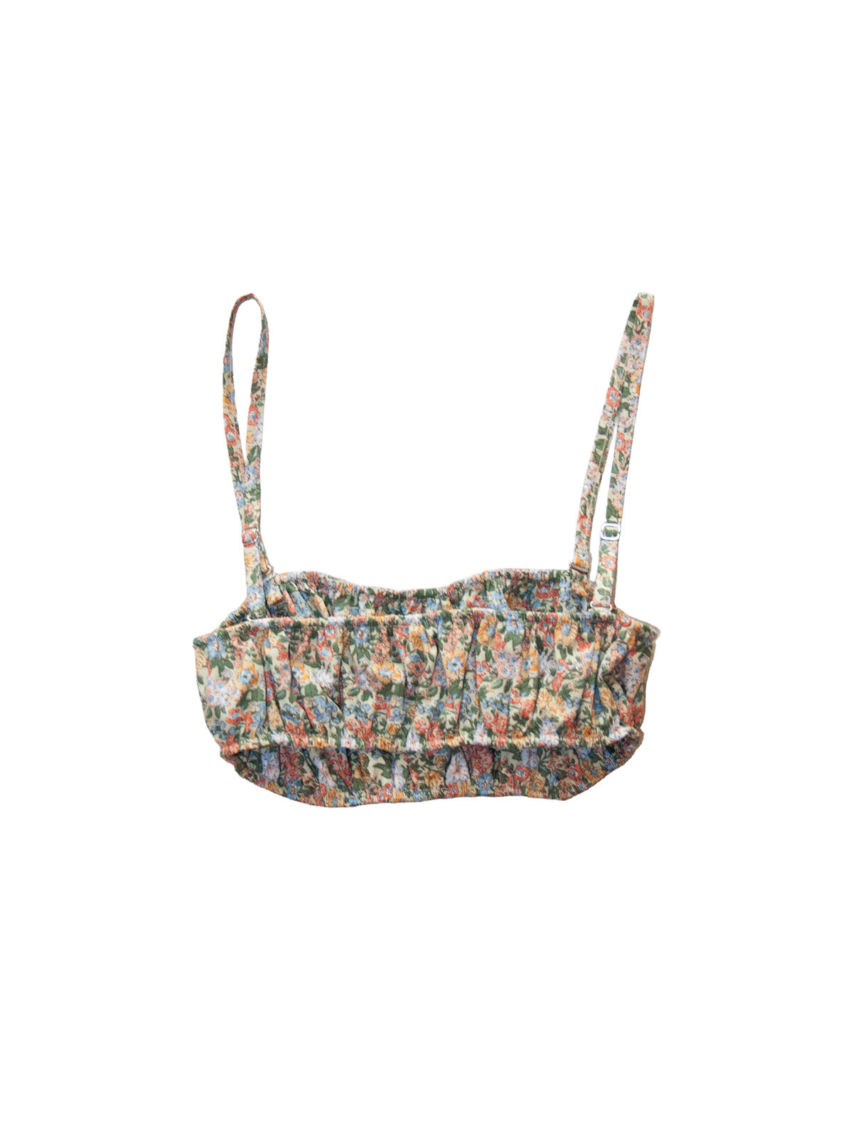 PALAWI BRALETTE IN BLOOMY PINK COTTON