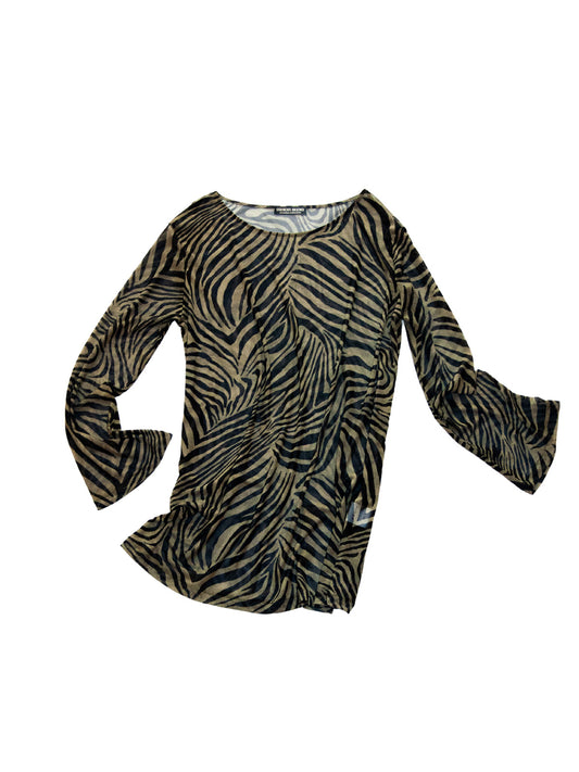 SIARGAO DRESS IN TIGER MESH