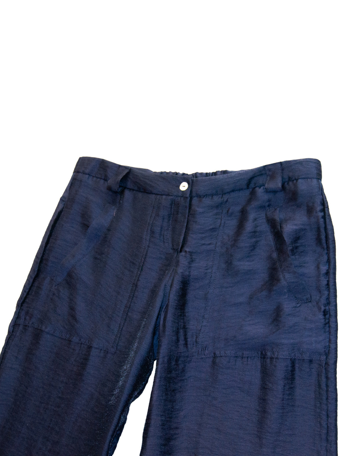 HOKKAIDŌ PANTS IN MIDNIGHT BLUE TENCEL