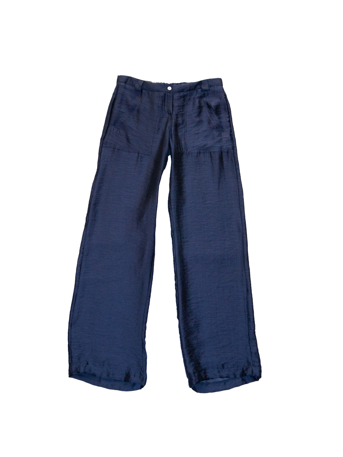 HOKKAIDŌ PANTS IN MIDNIGHT BLUE TENCEL