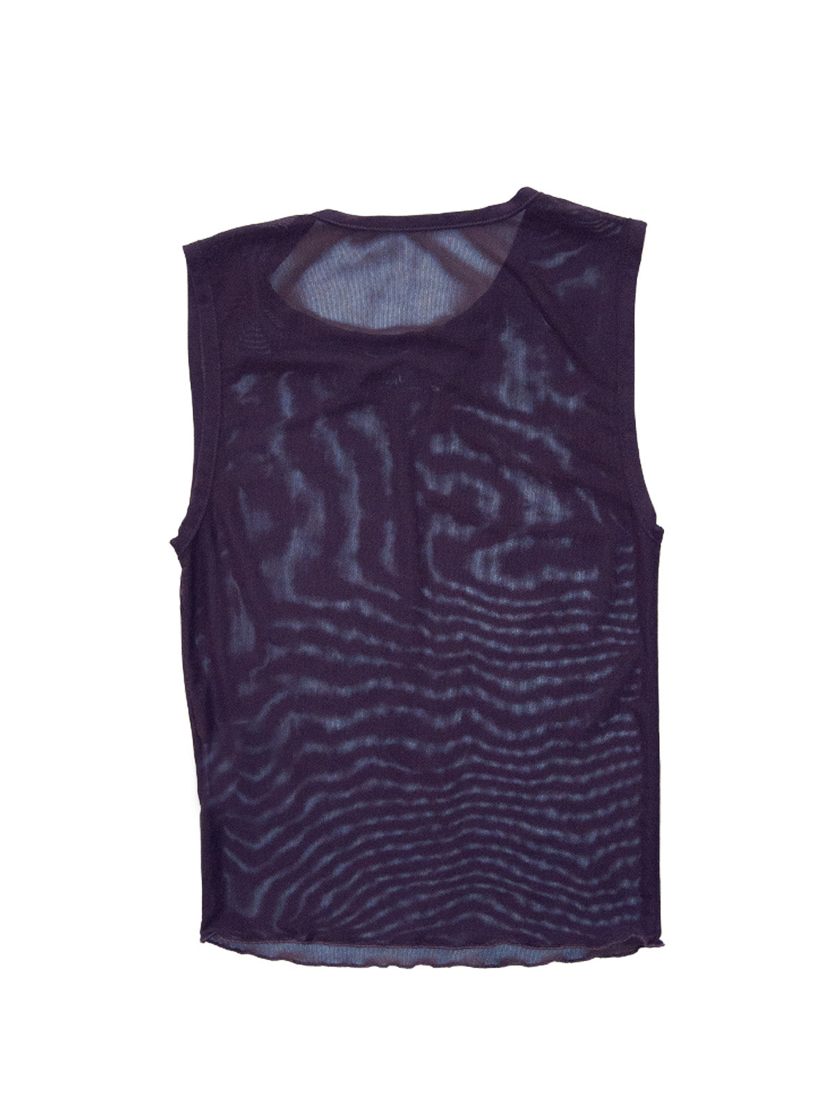 MAUI TOP IN PURPLE MESH