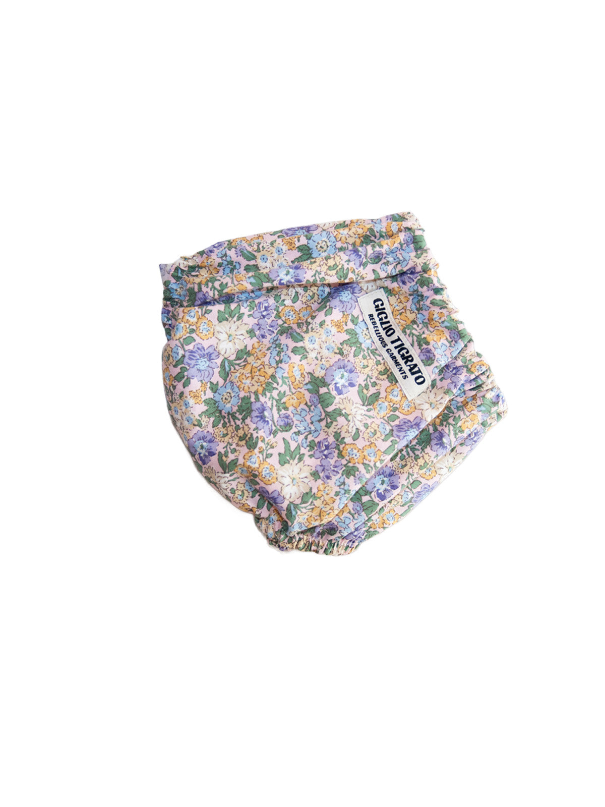 SOMBRERO CULOTTE IN BLOOMY PURPLE COTTON