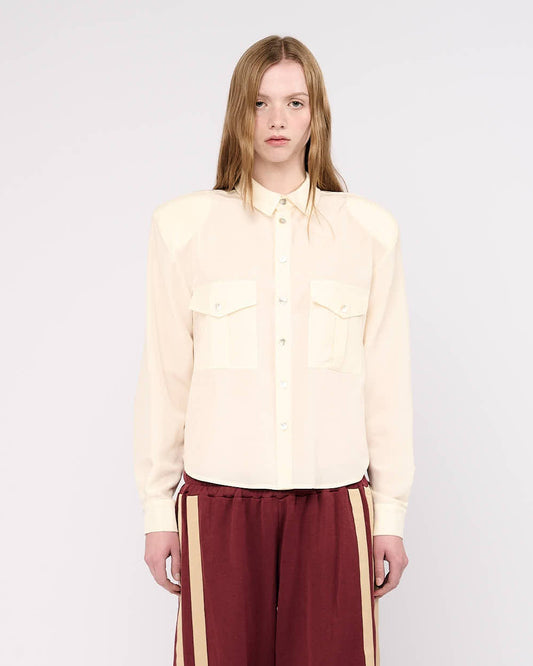 Item 26-0023 / Artemisia Shirt I (Milk)