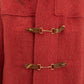 Vintage Red Wool Coat w/ The Harmony Stamp