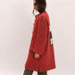 Vintage Red Wool Coat w/ The Harmony Stamp