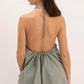 Miso Dress in Sage Green Cotton
