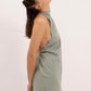 Miso Dress in Sage Green Cotton