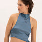 Miso Top in Funky Silk