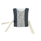 Dakota Poncho Top in Paisley Silk and Green 2