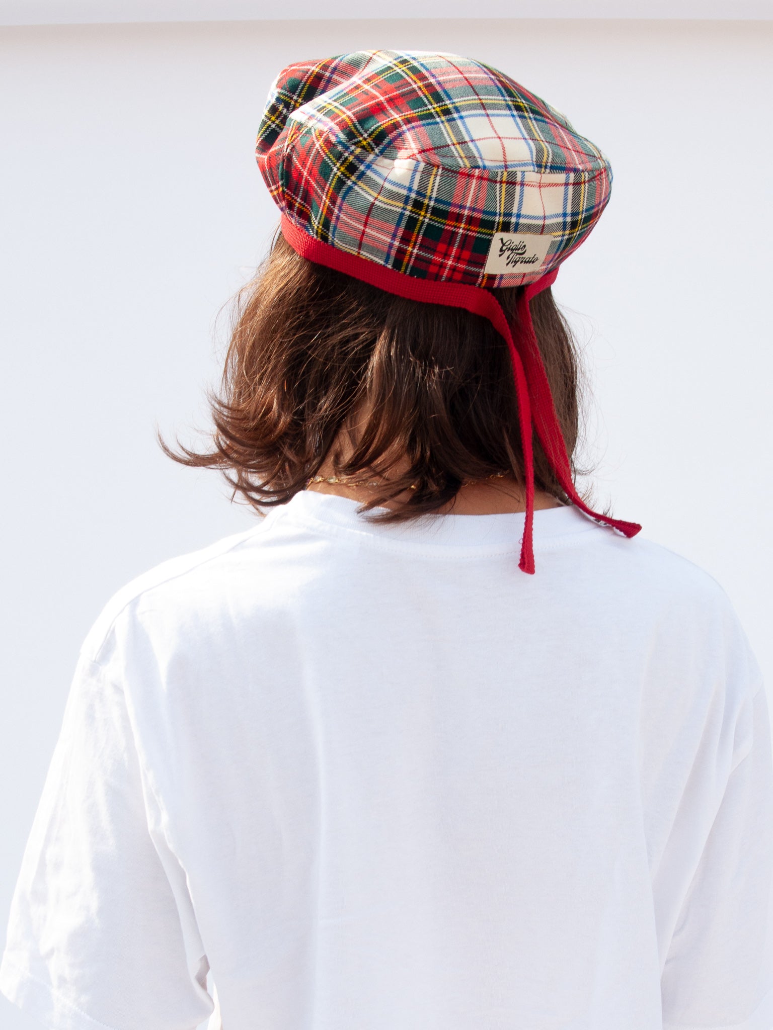French Beret, back view