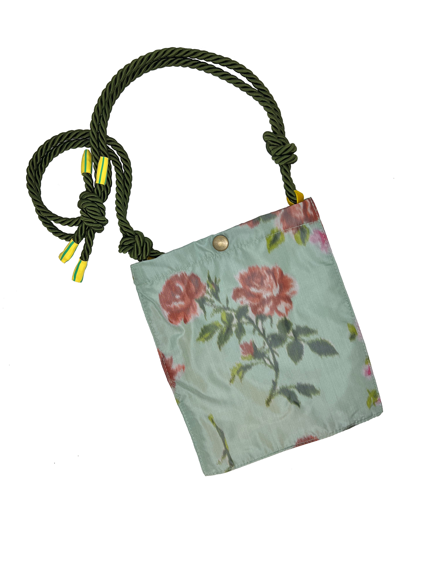 Rope Bag with Roses