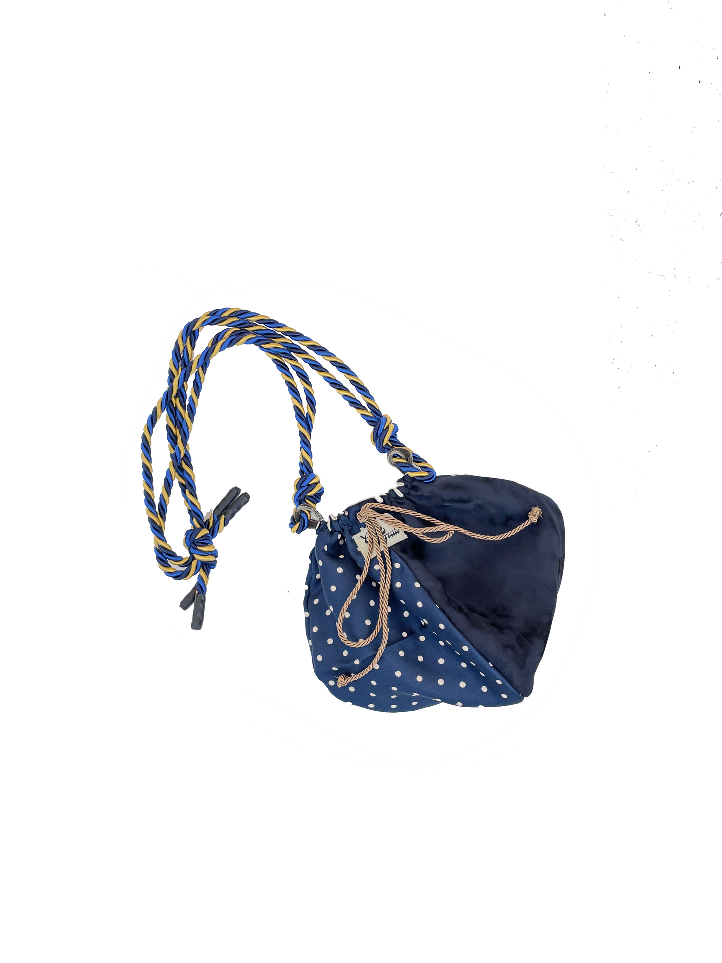 Bao Bag in Blue Pois