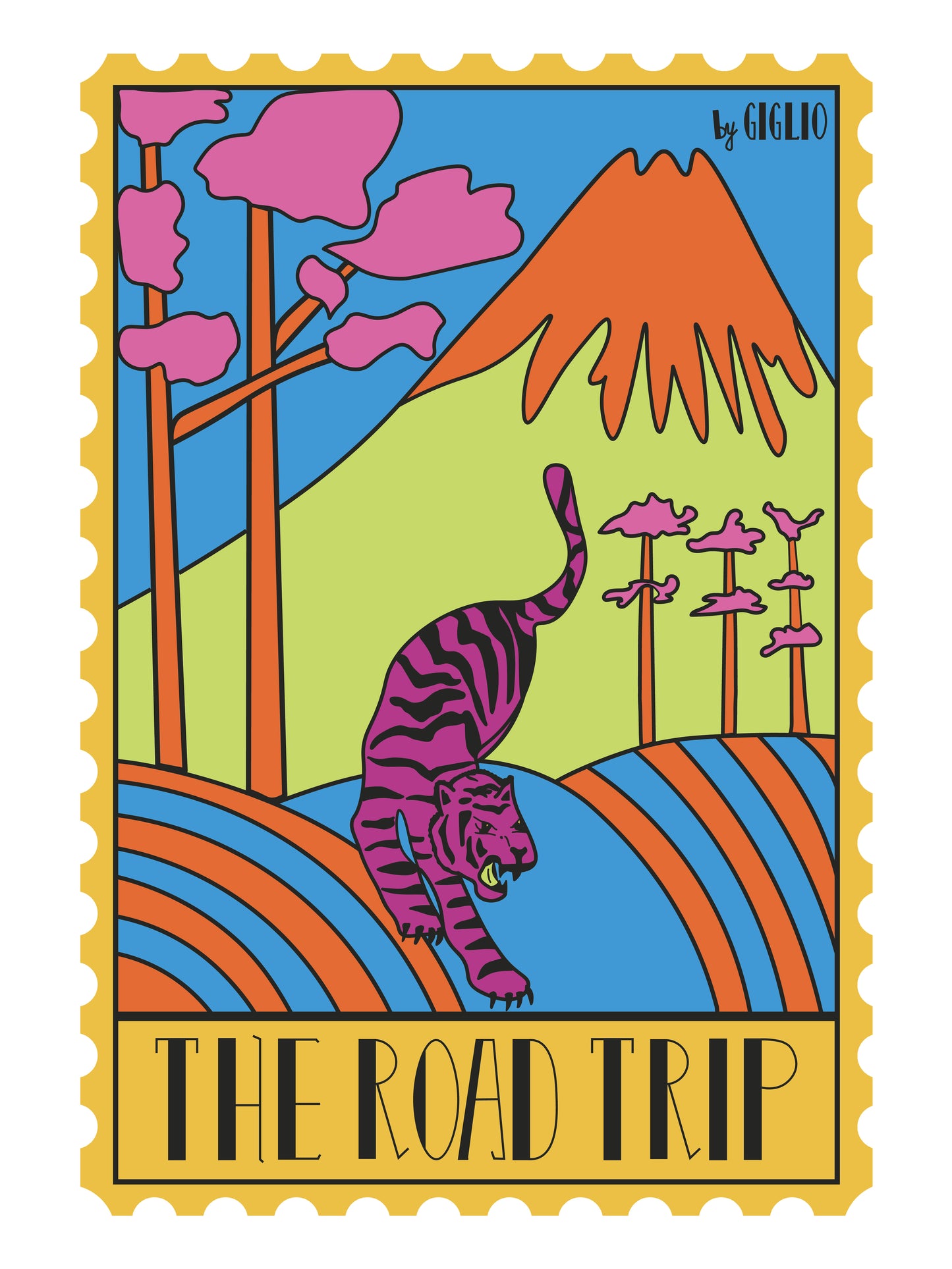 PERSONALIZATION THE ROADTRIP STAMP