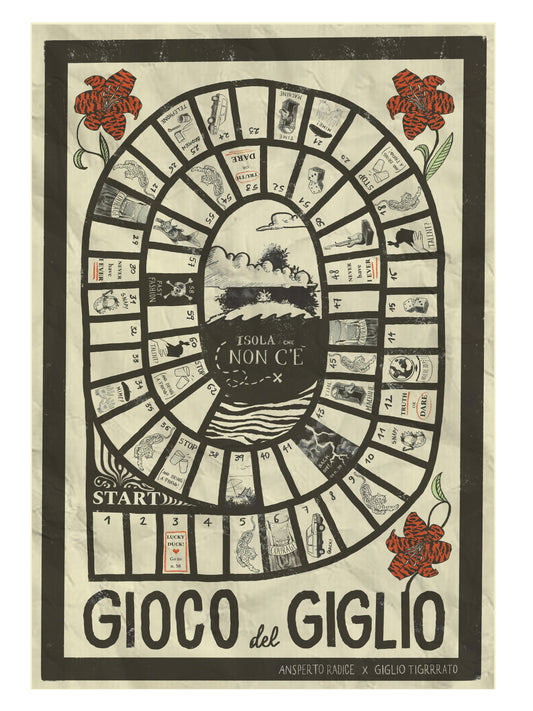 GIGLIO'S GAME PAPER POSTER