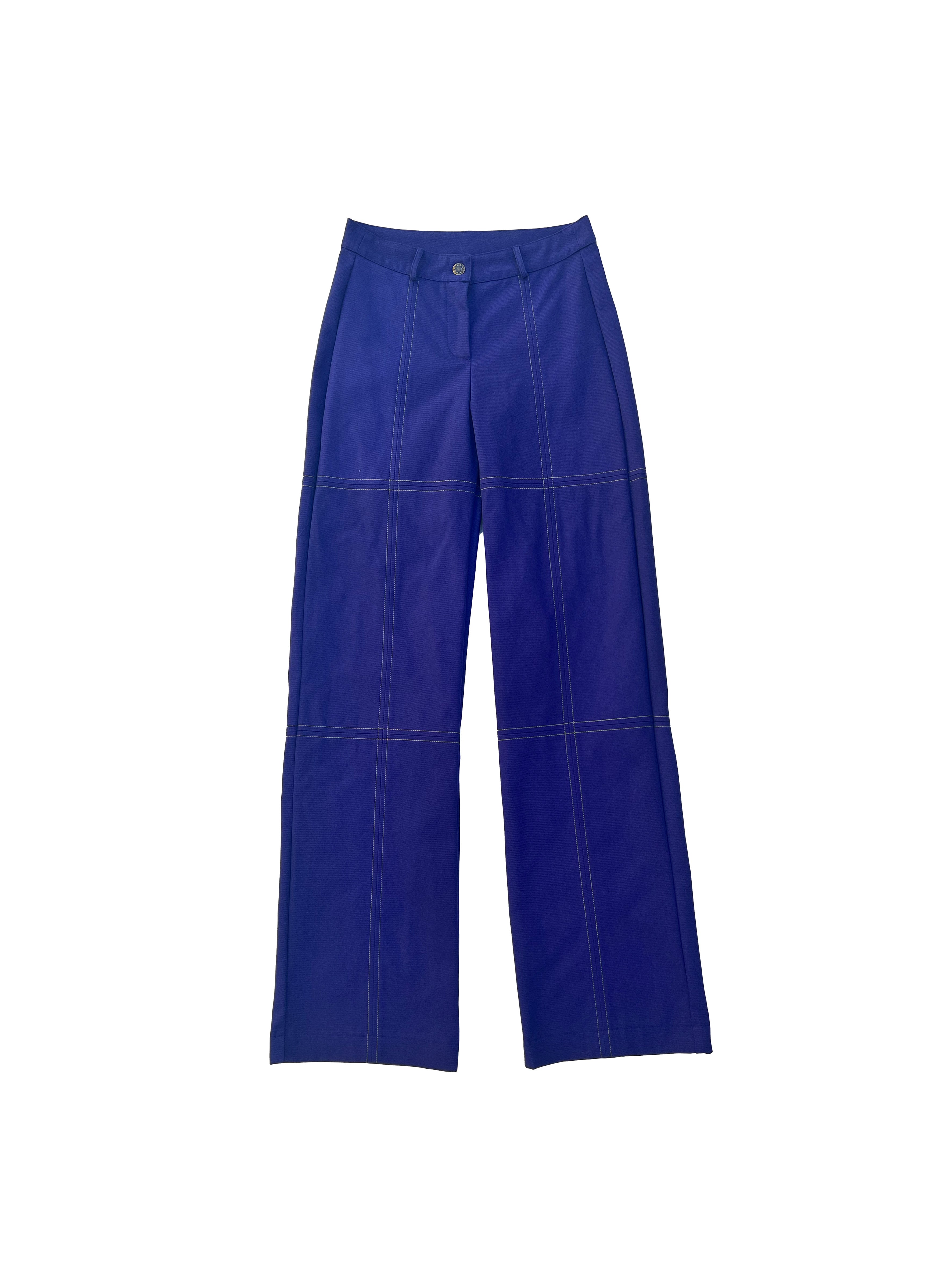 Bambù Trousers in Bluette Cotton