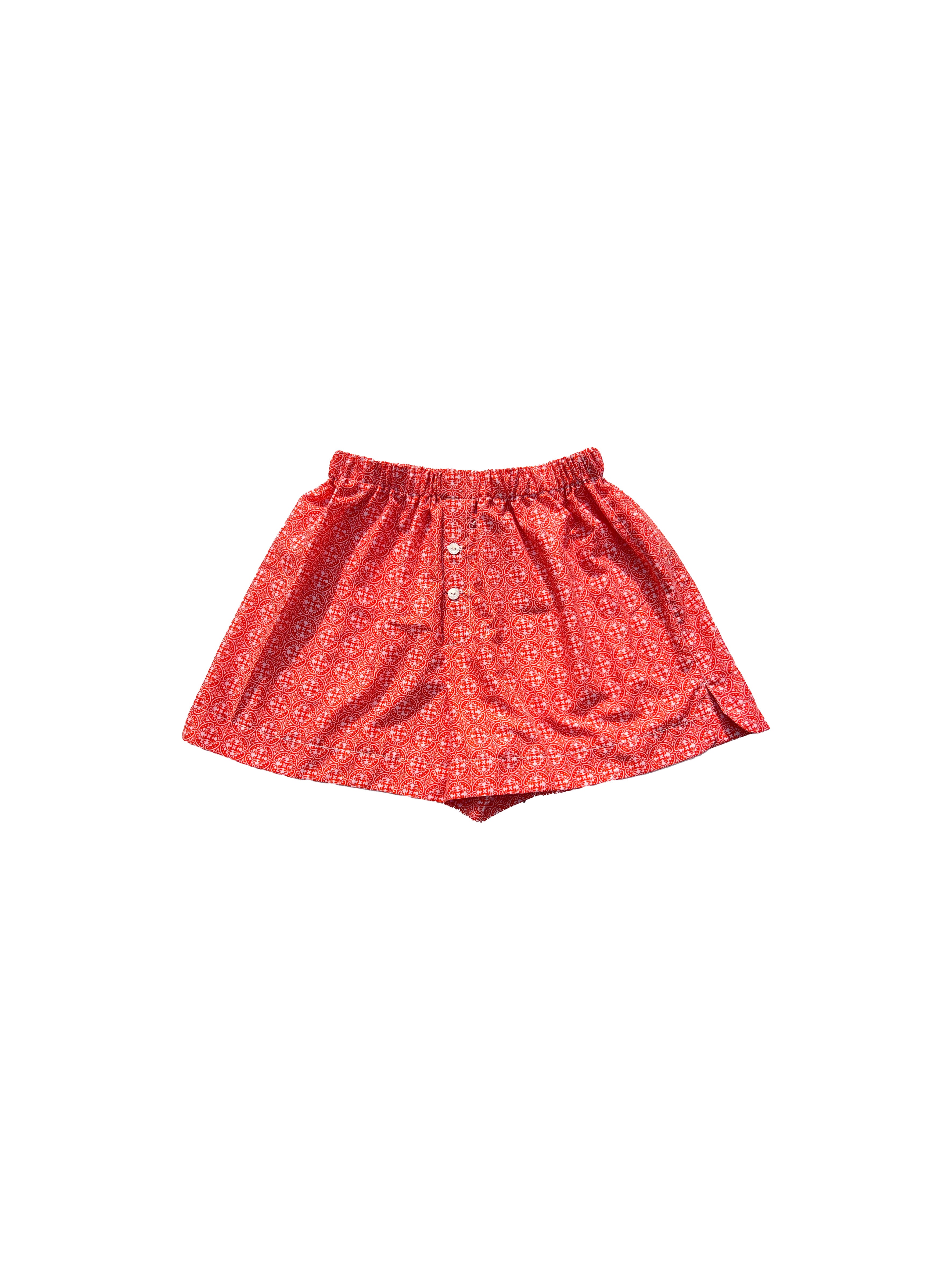 Rocky Boxer Red Majolica Cotton